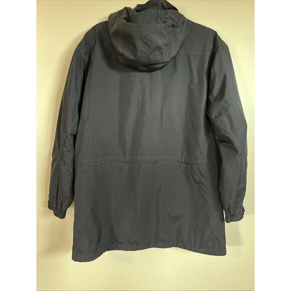 REI Elements Lightweight Full Zip Rain Ski Jacket w/ Removable Hood Sz XL Cinch - Picture 5 of 9